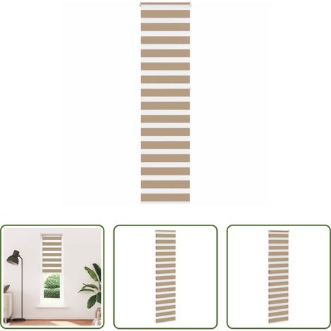 Doppelrollo -  Doppelrollo Sandbraun 55x230 cm Stoffbreite 50,9 cm Polyester (1/5)