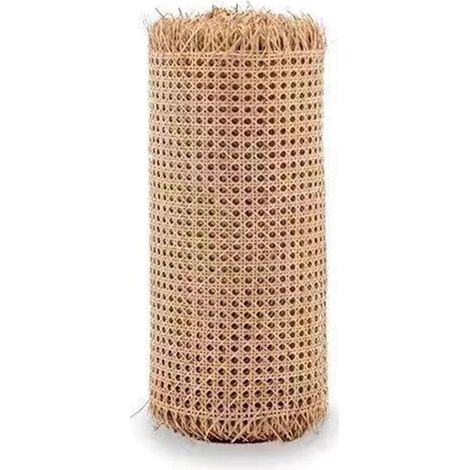 Rouleau de toile tressée en rotin naturel parfait pour chaises, armoires (1/4)