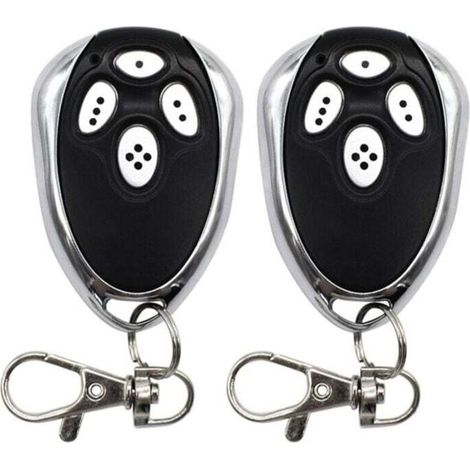 Bardusch-Télécommande Garage 2 Pièces pour Moteur Porte Sectionnelle 433 MHz Code Roulant (1/4)