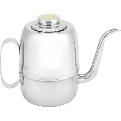 Pot à huile en acier inoxydable, bouteille à vinaigre, distributeur d'assaisonnements pour la maison, le restaurant et la cuisine (710 ml). (1/5)
