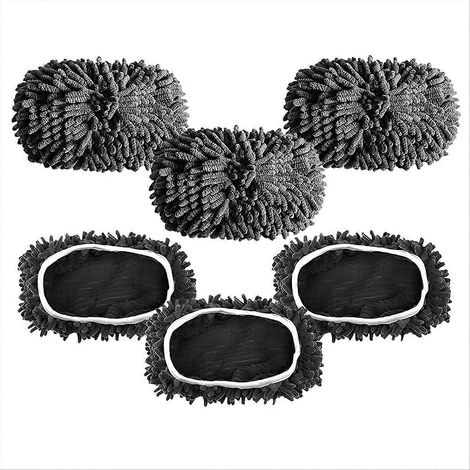 Lingettes réutilisable pour balayeuse serpillière, sol serpillière housse, lavable (1/5)