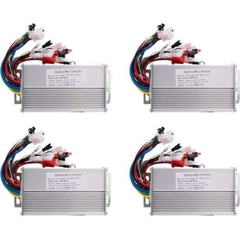 4X ContrôLeur sans Brosse EBike 30A 36V 48V 500W ContrôLeur Blcd de Scooter Électrique pour Accessoires de Vélo de Scooter (1/5)