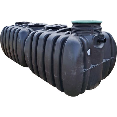 Cuve de stockage d'eau enterrée horizontale 8000l
