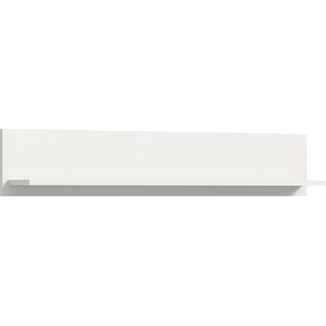 Ice étagère murale blanche, haute brillance blanche. (1/5)