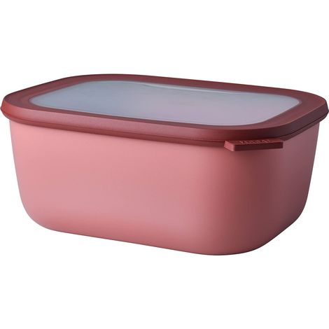 Bol Multifonction Rectangulaire - Boîte Conservation Alimentaire avec Couvercle - Convient comme Boîte de Hermétique pour le Réfrigérateur, Micro-ondes (1/5)
