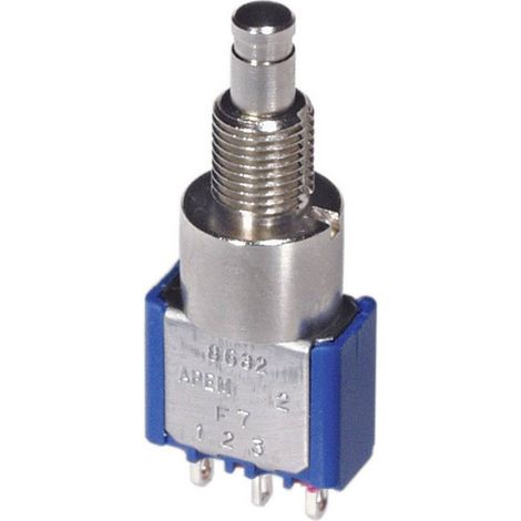 Interruptor apem 8642A 250 V AC 3 A momentáneo