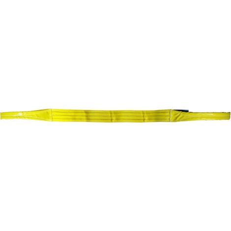 Élingue sangle plate catégorie 2 enduction Polyester 3 Tonnes 4 Mètres - PMS INDUSTRIE