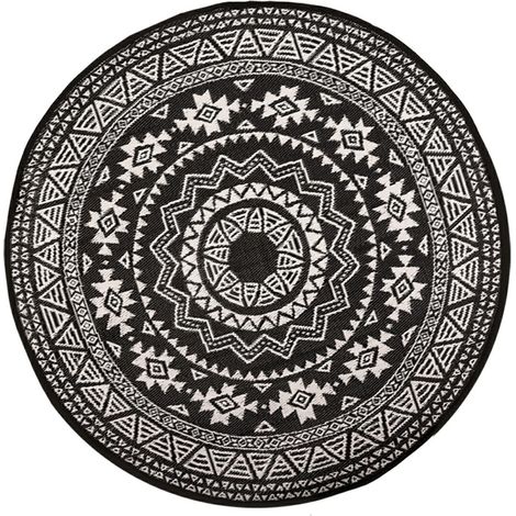 Tappeto rotondo per terrazzo, 170 cm