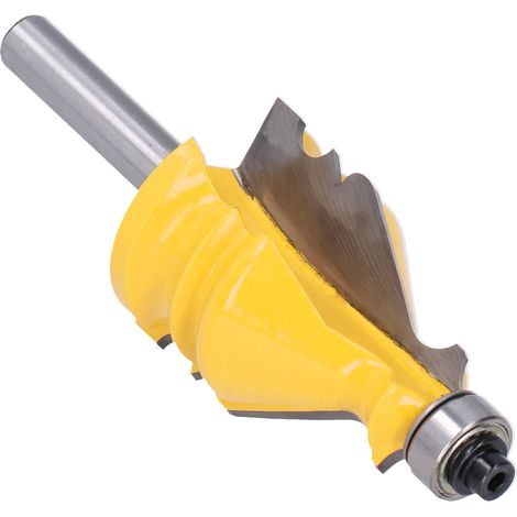 Fraise à bois professionnelle 8mm/0,3in queue de 8mm pour défonçage, coupe lisse et précise, outil de travail du bois (1/5)