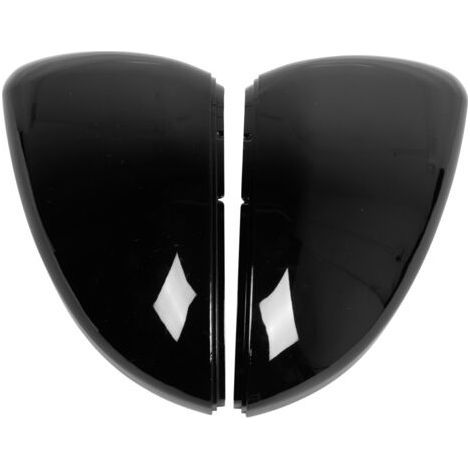 Couvercle de botier de rétroviseur latéral noir brillant – ABS léger et antirouille – Pour VW Golf MK7 2014+ – Installation facile (1/5)