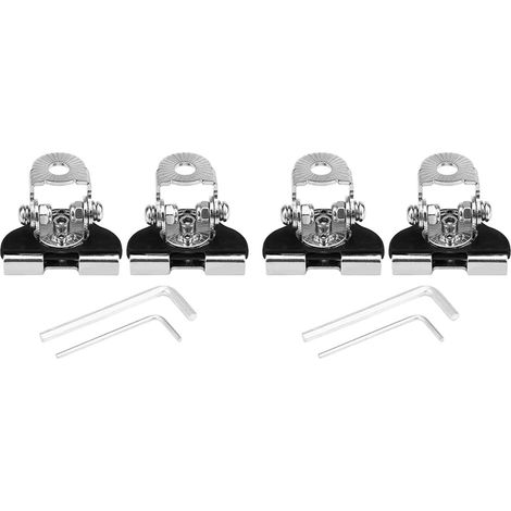 Lot de 4 supports universels pour barre lumineuse LED, colonnes (1/5)