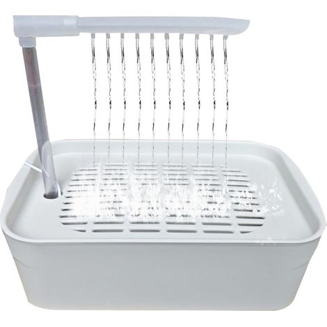 Baignoire Para Aves - Sistema De Duchado Automático - Para Calopsittas - Alimentación USB - Para Jaulas Pequeñas Y Medianas (1/5)