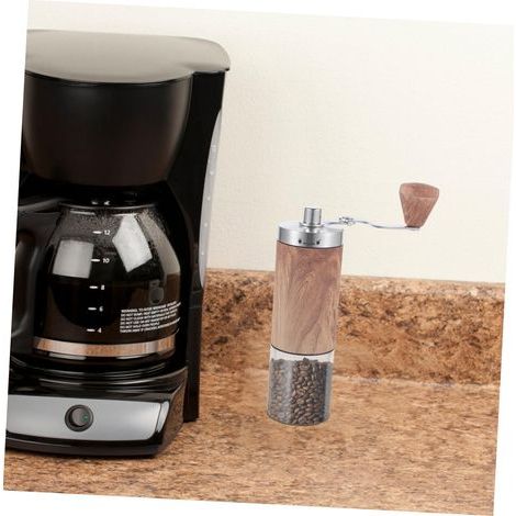 Manuelle Kaffeemühle, Espressomühle, manuelle Kaffeemaschine, kleine Edelstahl-Kaffeemühle 201 (1/5)