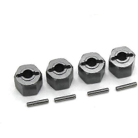 Adaptateur hexagonal de roue en métal de 12 mm pour voiture RC ZD Racing DBX-10 DBX10 1/10 - Pièces et accessoires d'amélioration SZRH AS (1/5)