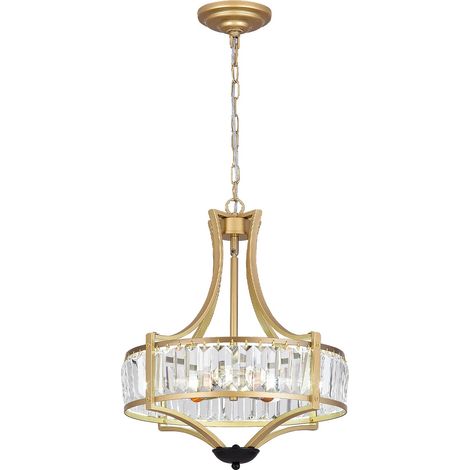Lampada a sospensione, design moderno, eleganti dettagli in cristallo, HQ-6174 (1/2)