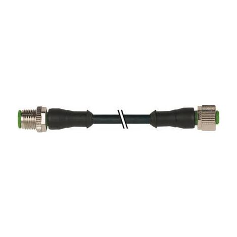 Murrelektronik Connettore M12 PUR 4 metri dritto maschio/femmina