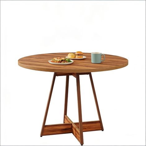 Table de petit-déjeuner, table de travail compacte, petite table bistrot, table ronde de cuisine, table à manger (table seule)