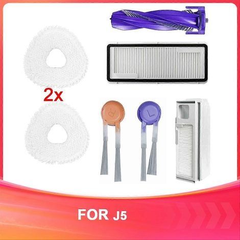 Kit de remplacement d'accessoires pour robot aspirateur Cloud Whale J5 (1/5)