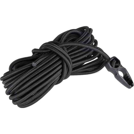 Expanderseil 12m, Gummiseil, Planenspanner, Clipverschluss (1/5)