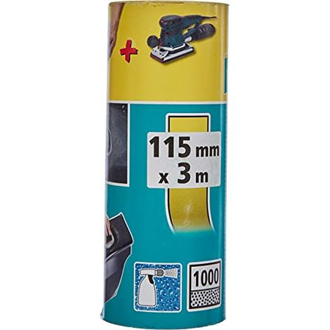 Rotolino carta abrasiva umido+secco gr.1000,3 m - wolfcraft (1/4)