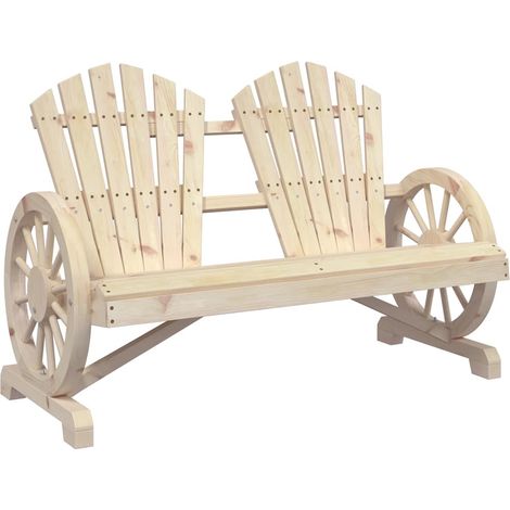 Maison Exclusive - Sedia da Giardino Adirondack 2 Posti in Legno Massello di Abete