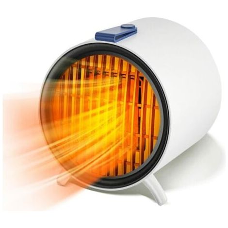 Chauffage en céramique, chauffage électrique 500 W, protection contre la surchauffe, chauffage d'appoint, adapté pour l'intérieur, le bureau, la maison, la chambre. (1/5)