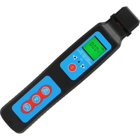 Identificateur de fibre optique 800-1700 nm VFL, source de lumière rouge, portée de 10 km, 270 Hz, 1 kHz, 2 kHz, testeur de fibre optique (1/5)
