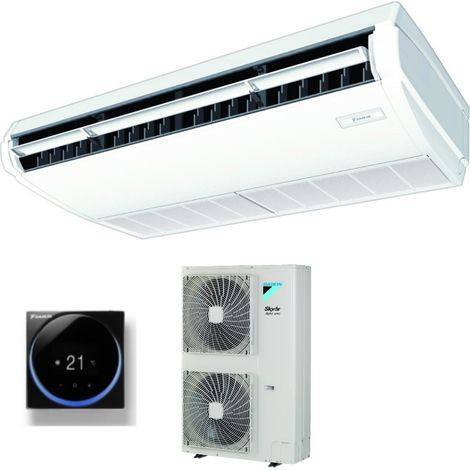 Daikin Deckenklimagerät DC Inverter 36000 Btu FHA100A Einphasig R-32 Wi-Fi Optional mit Wire Control Madoka Schwarz BRC1H52K