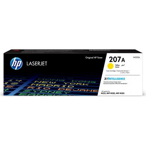 HP 207A Yellow Original LaserJet Toner Cartridge cartucho de tóner 1 pieza(s)