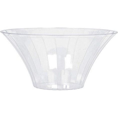 Bigiemme Contenitore Plastica Trasparente Vaso 18 x 9 Cm