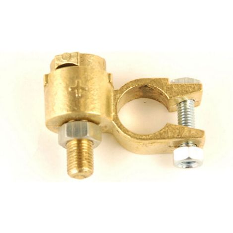 Cosse électrique double serrage positive – Configuration raccord 12.5 mm – Connexion sécurisée pour installations électriques