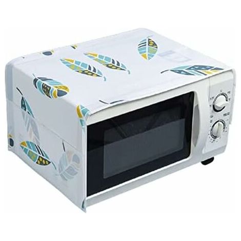 DEESSE SHOP - Housse anti-poussière pour four à micro-ondes/multifonctions, housse anti-graisse avec protection de cuisine de poche (motifs géométriques) (1/4)