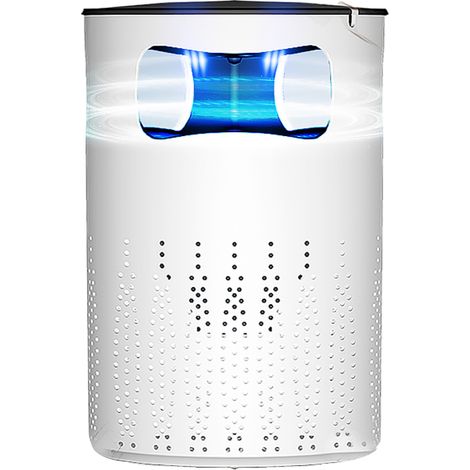 Lampe Anti Moustiques Domestique Piège à Inhalation Zapper Électrique Insectes et Mouches LED Ventilateur Forte Aspiration USB (1/4)