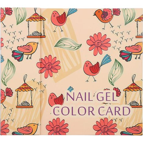 Carte d'échantillons vernis gel professionnel 120 teintes, nuancier manucure pour ongles, outil de salon 01 (1/5)