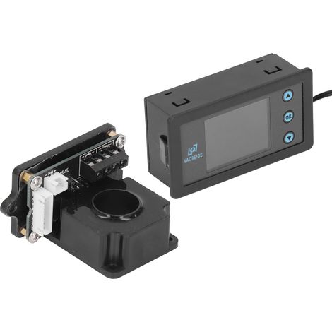 Coulombmeter mit LCD-Digitalanzeige, Strommesskapazität, Leistungsanzeige und Voltmeter (500 V, 300 A). (1/5)