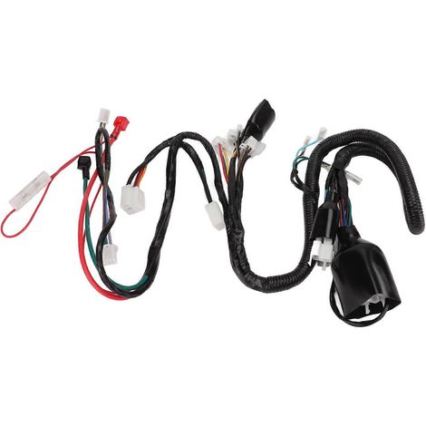 Harnais électrique principal moto XRM 110, faisceau de câbles résistant à la chaleur, remplacement ABS TPU, compatible toutes années (1/5)