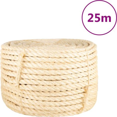 Seil 100% Sisal 16 mm 25 m (1/4)