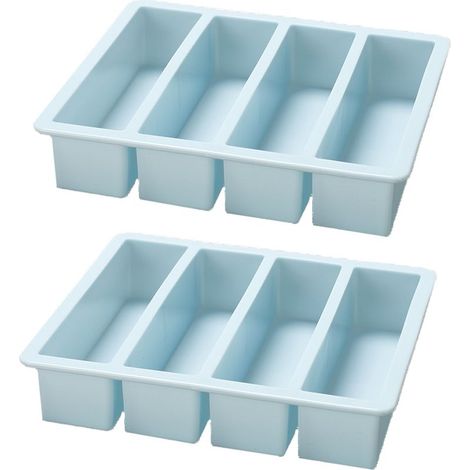 Eiswürfelform für Flaschen – Längliche Eisform für Whisky und Cocktails – Auslaufsicherer, stapelbarer Deckel – 1 Stück (1/5)
