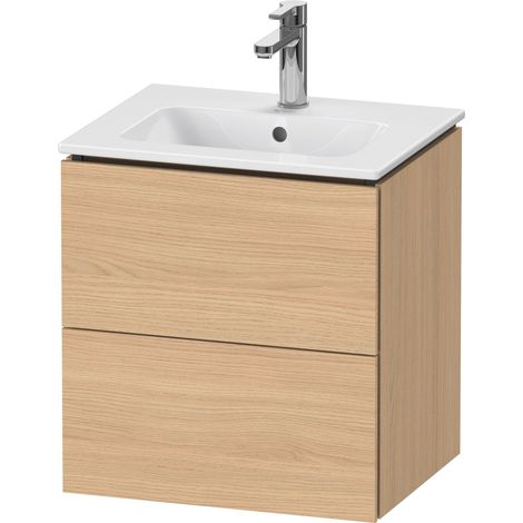 Duravit L-Cube Waschtischunterbau wandhängend, Compact, 2