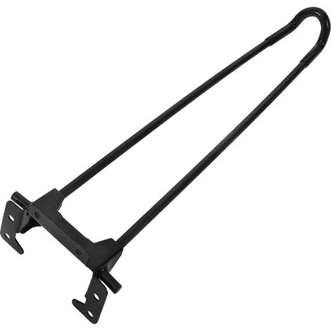Pieds de table pliables en métal, en forme d'épingle à cheveux, robustes et réglables en hauteur, vis incluses, durables, adaptés aux tables basses, tables à manger, bureaux et meubles à monter soi-mê (1/5)