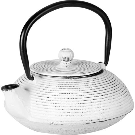 Théière, Fonte, Blanc, 0,5 l