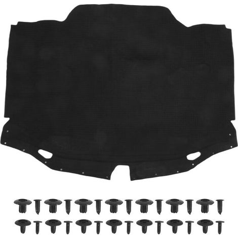 Coussin isolant thermique pour capot de voiture 1296802025, compatible avec R129 SL320 500SL 600SL (1/3)