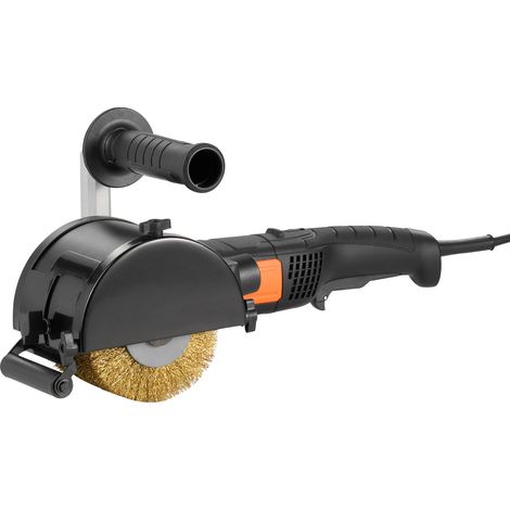 Machine Polissage Brunissage, 1300 W, Outil Conditionnement de Surface, 6 Vitesses Variables, Polisseuse Électrique Portative, Roue de Polissage en Fil Acier, pour Acier Inoxydable, Métaux, Bois (1/5)