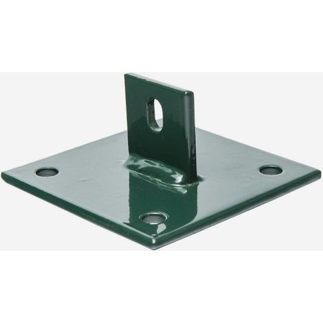 Werka Pro – Support jambe de force en fer vert – Fixation simple avec chevilles nylon – Compatible murs, murets, terrasses en agglos crépis, bois