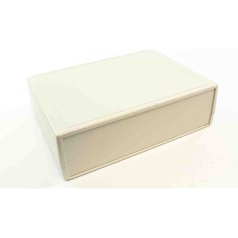 Boîtier d'instrumentation RS PRO en ABS Beige, dim. ext. 75 x 180 x 250mm ( Prix pour 1 ) (1/3)