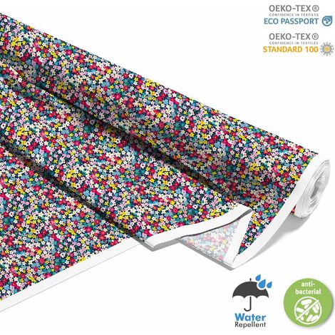 Outdoor dekostoffe oxford - Motiv Blumen I DX5510 (1/5)