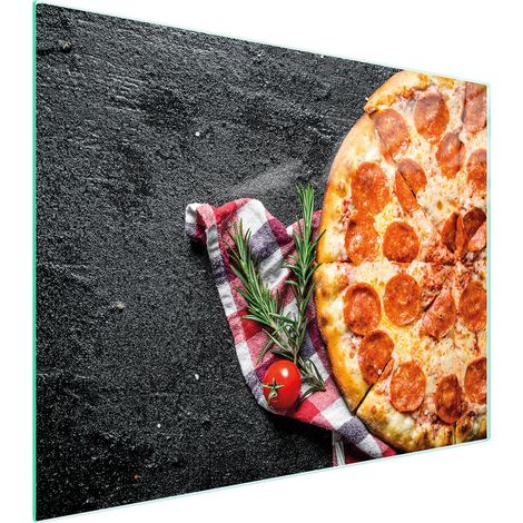 Planche à découper en verre pour pizza 52x40 (1/5)