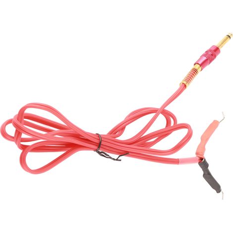 Cordon d'Alimentation Professionnel pour Machine à Tatouage en Silicone (1/5)