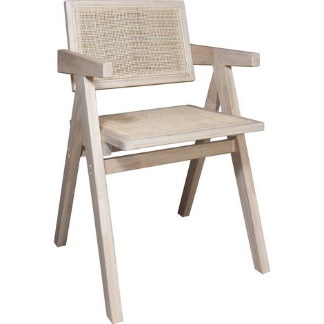 Chaise de bureau en bois de pin, HECTOR (1/5)