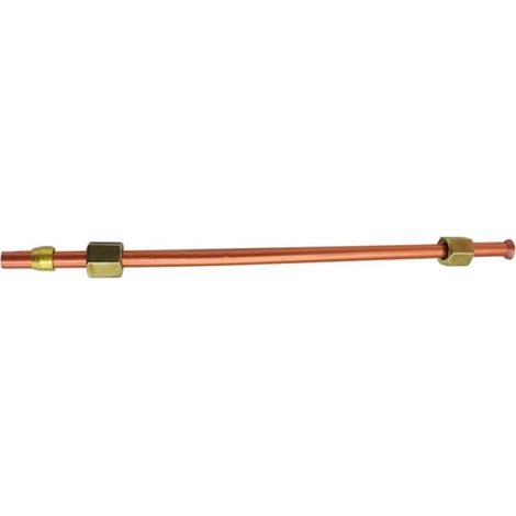 Tube de compresseur d'air, pièce rechange flexible pour pompe à air - d'échappement 6 mm diamètre 470 long 470mm (1/5)